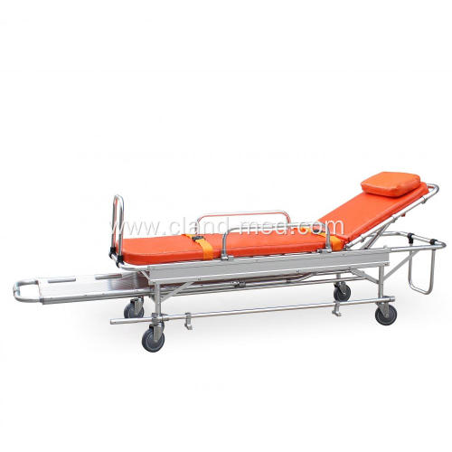 Big Wheel Aluminum Ambulance Stretcher Lift For Medical